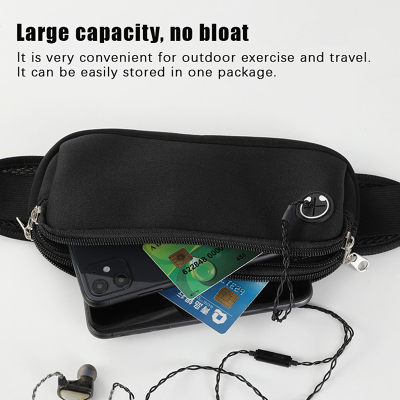 Running Gear Backpack - Waist Bag For Sports Running And