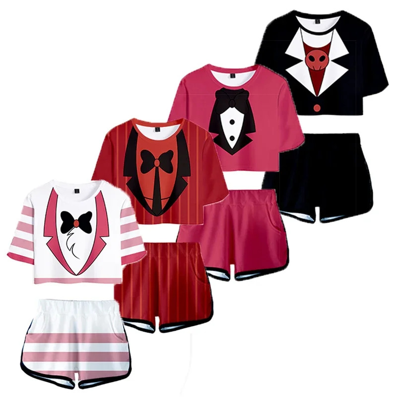 Head Gear Running - Ainiel Hazbin Cosplay Costume Clothing Tees