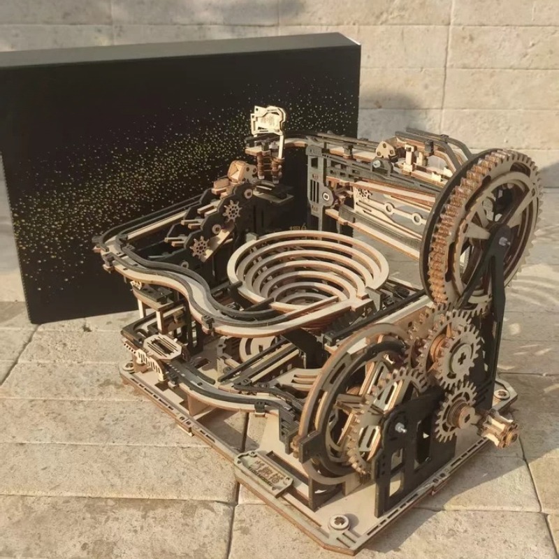 3D Wooden Ball Run Gears Sets  - đánh giá và giá Running Gear Gifts