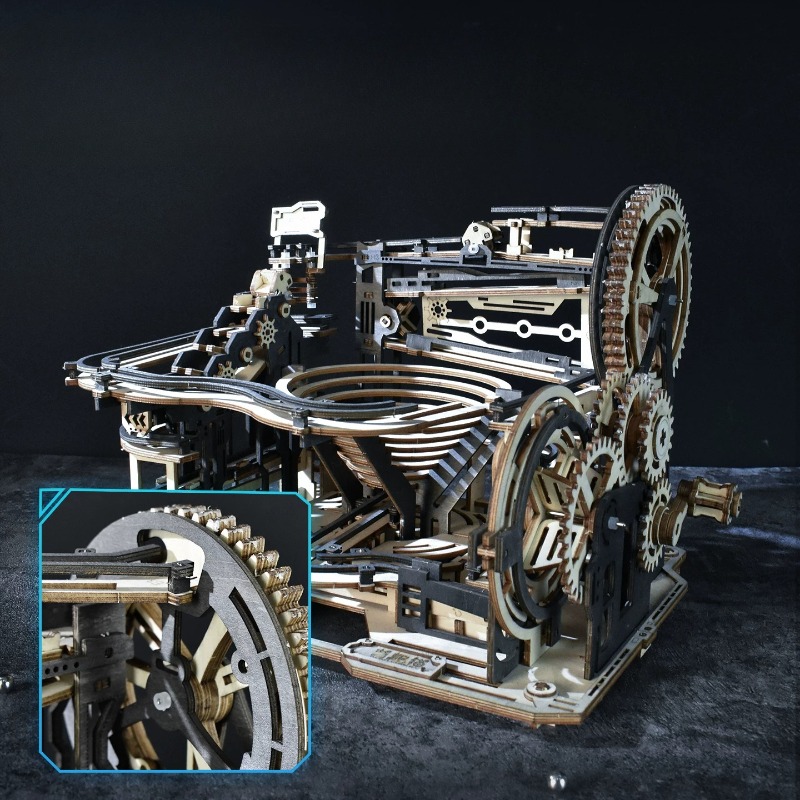 3D Wooden Ball Run Gears Sets  - đánh giá và giá Running Gear Gifts