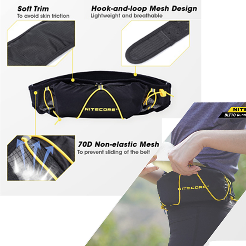 NITECORE BLT10 Chạy Thắt Lưng  - đánh giá và giá Running Gear Belt