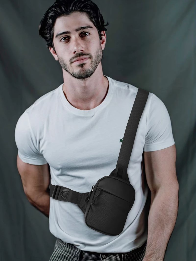 Casual Men Shoulder Chest Bag  - đánh giá và giá Running Gear Belt