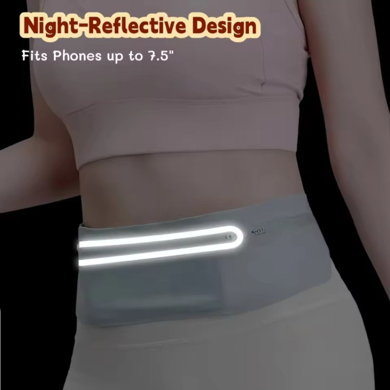 3 Pockets Reflective Running B - đánh giá và giá Running Gear Belt