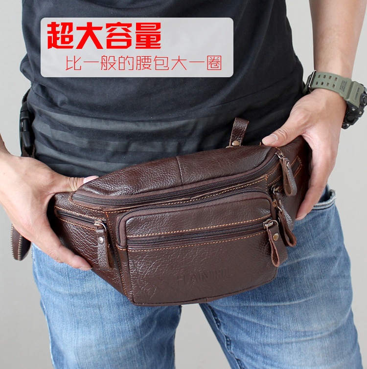 Genuine Cowhide Leather Waist  - đánh giá và giá Running Gear Belt