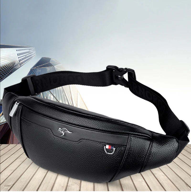 Business Leather Waist Bag Mul - đánh giá và giá Running Gear Backpack
