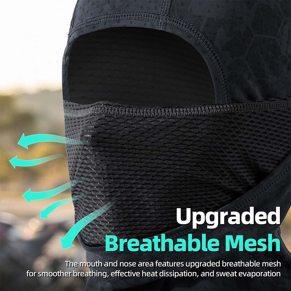 Breathable Balaclava Cap Full  - đánh giá và giá Head Gear Running