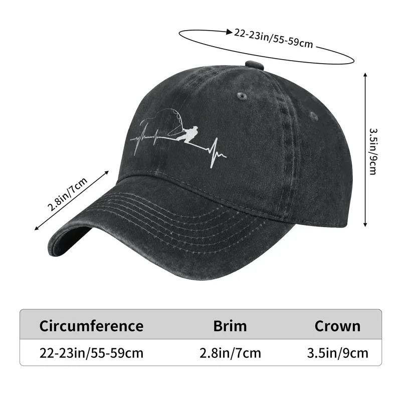 Fishing Heartbeat Baseball Cap - đánh giá và giá Running Gear Gifts