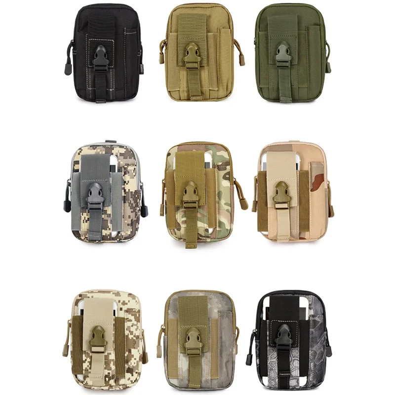 Small Molle Pouch Waist Pack B - đánh giá và giá Running Gear Backpack