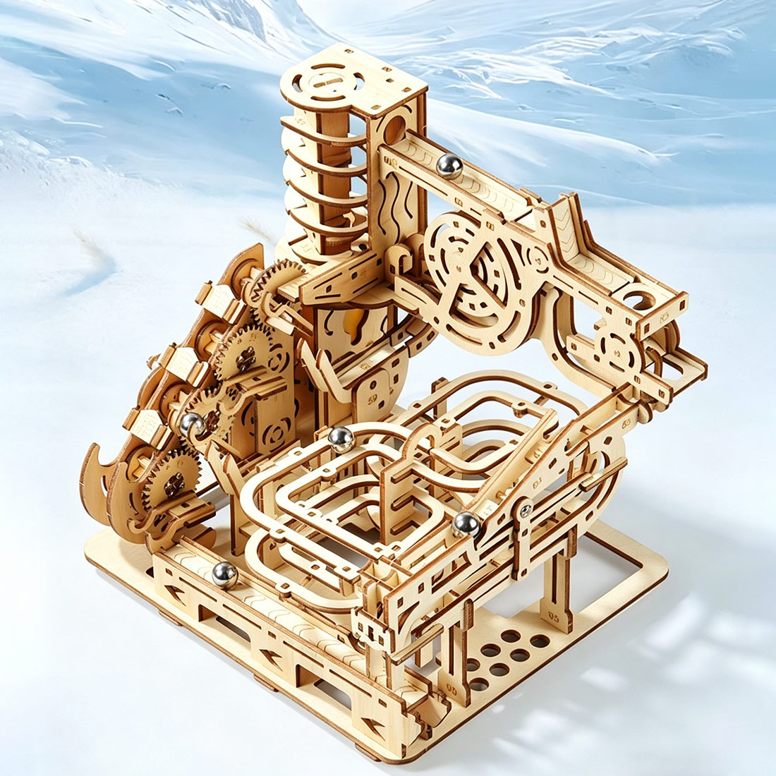 3D Wooden Puzzle Mechanical Ma - đánh giá và giá Running Gear Gifts