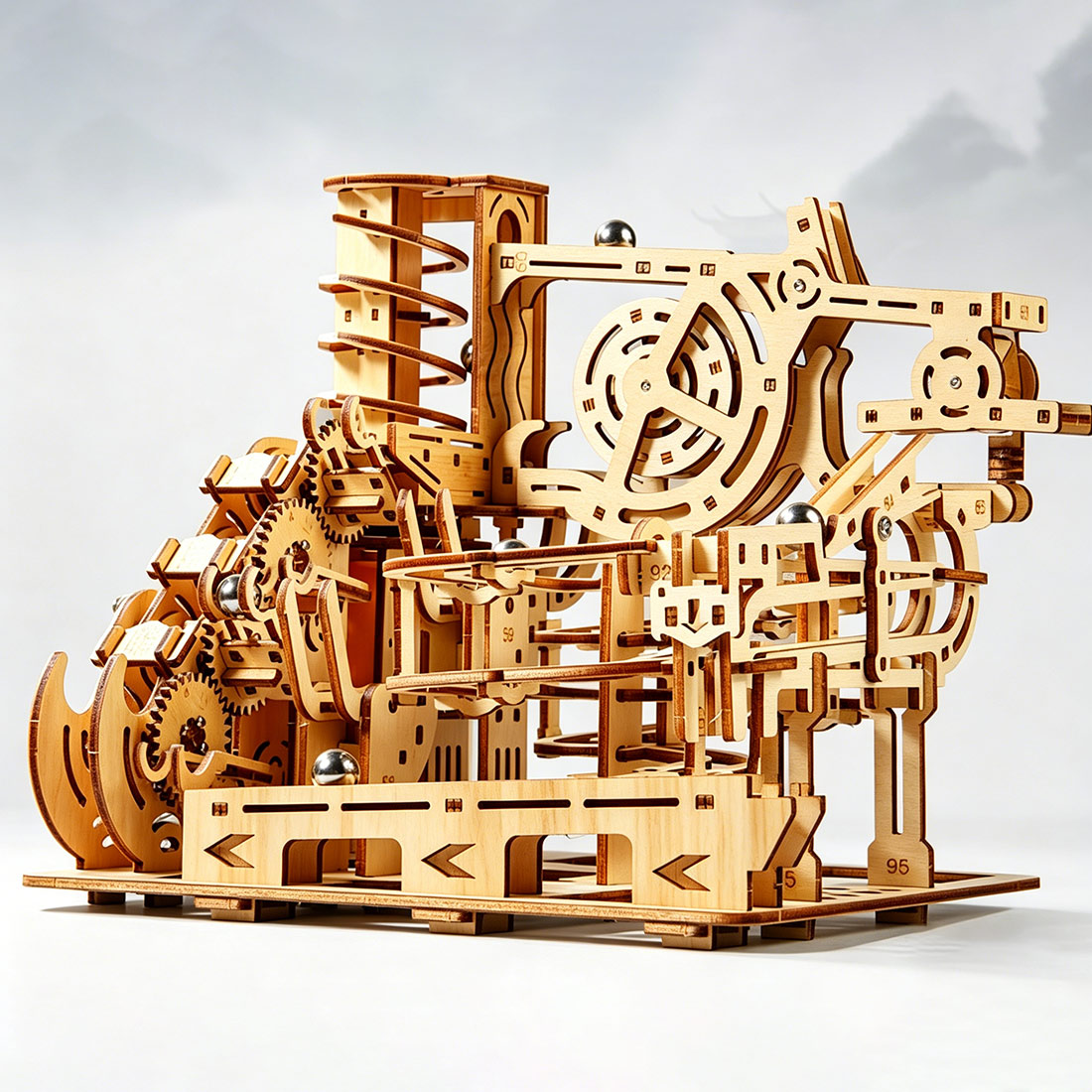 3D Wooden Puzzle Mechanical Ma - đánh giá và giá Running Gear Gifts