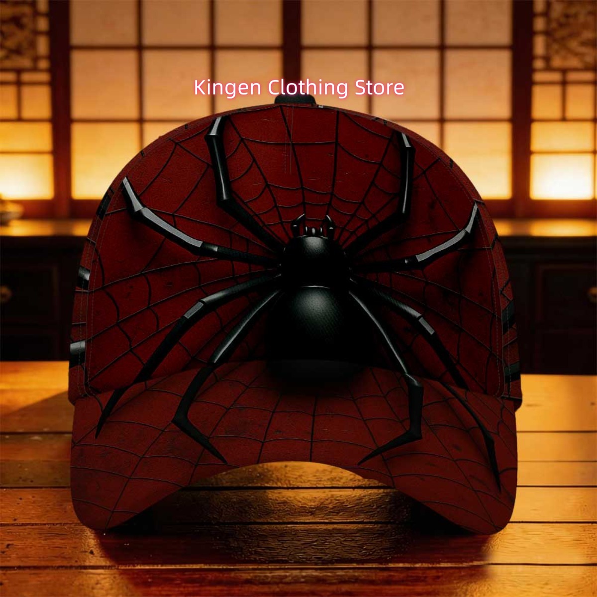 1pc 2D Flat Black Spider on Re - đánh giá và giá Running Gear Gifts