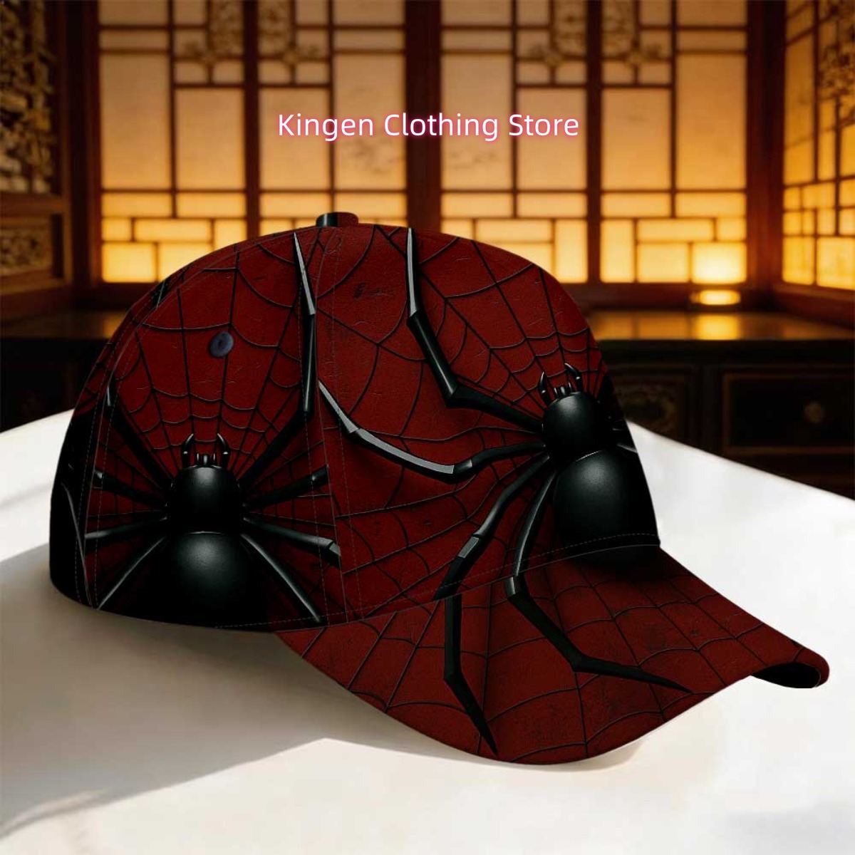 1pc 2D Flat Black Spider on Re - đánh giá và giá Running Gear Gifts