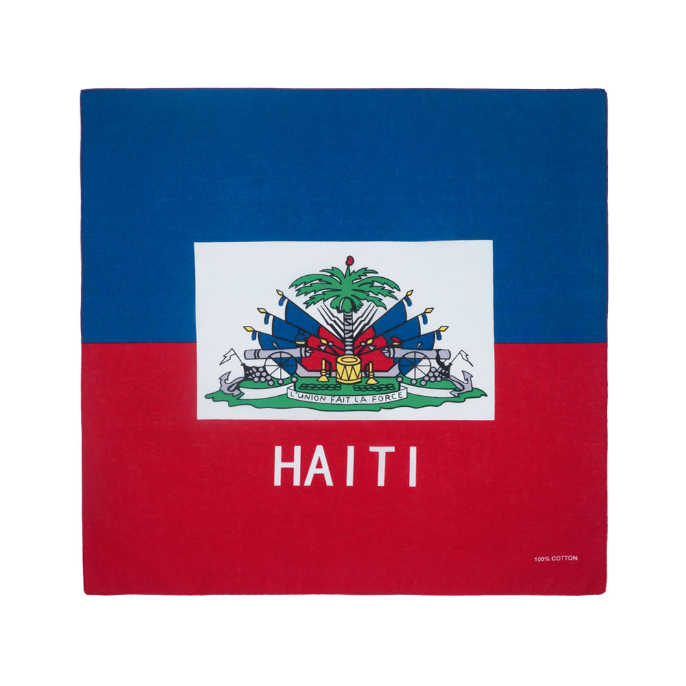 Haiti Flag Bandana 100% Cotton - đánh giá và giá Running Gear Gifts