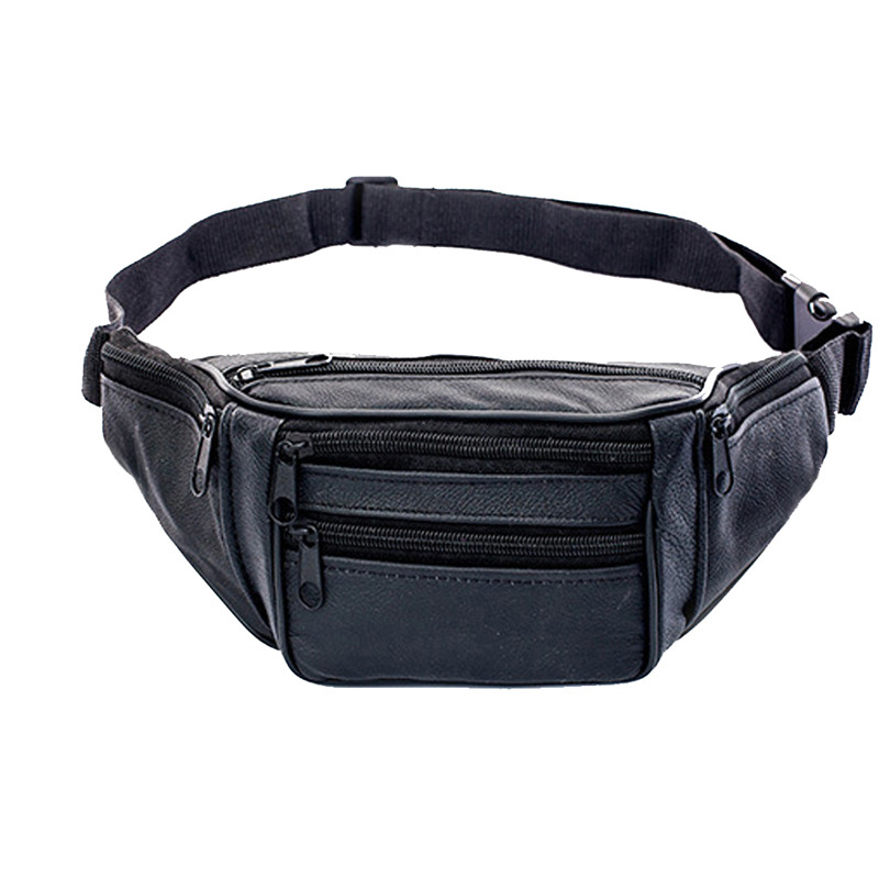 Leather Men Waist Chest Bag Th - đánh giá và giá Running Gear Belt